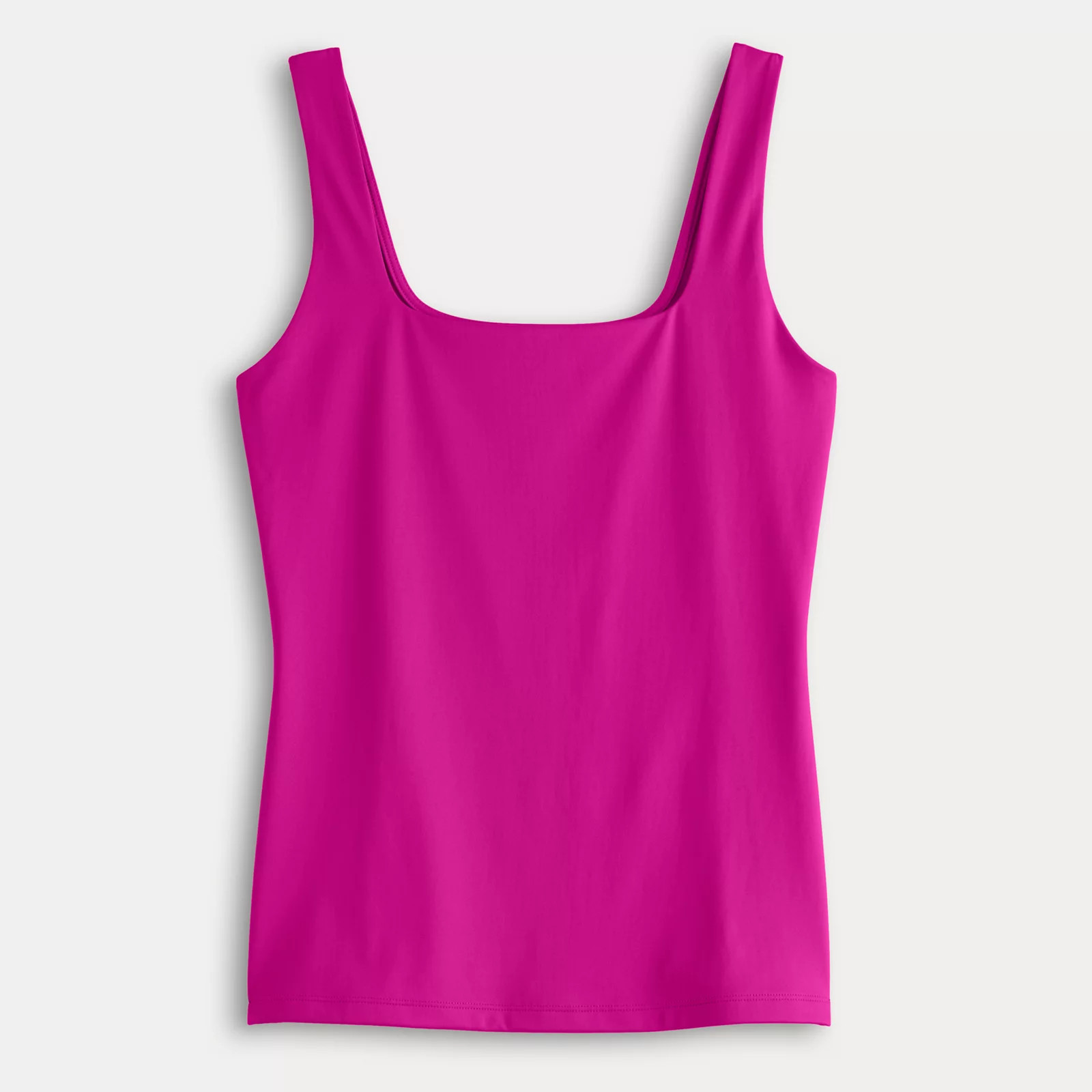 Women's Nine West Sculpt Squareneck Tank Top | Kohl's