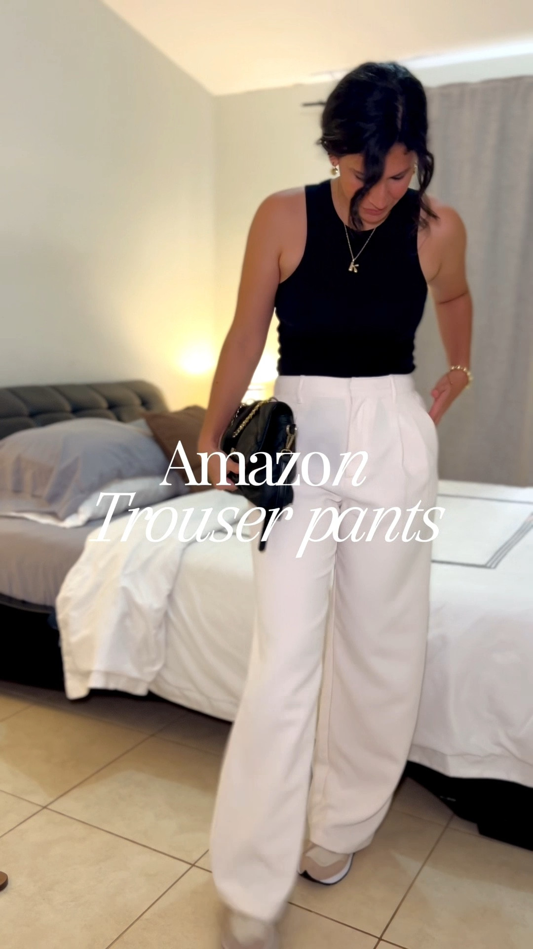 Amazon trouser pants | I'm wearing size 6 | I'm 5'5 
#amazonfashion #trouserpants 

#LTKHoliday #LTKGiftGuide #LTKHalloween