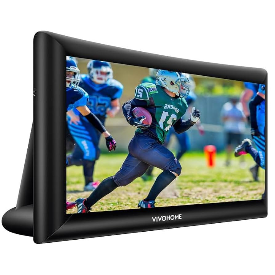 VIVOHOME 14 FT Inflatable Projector Screen for Outside, Blow Up Movie Screen Outdoor Use, Mega La... | Amazon (US)