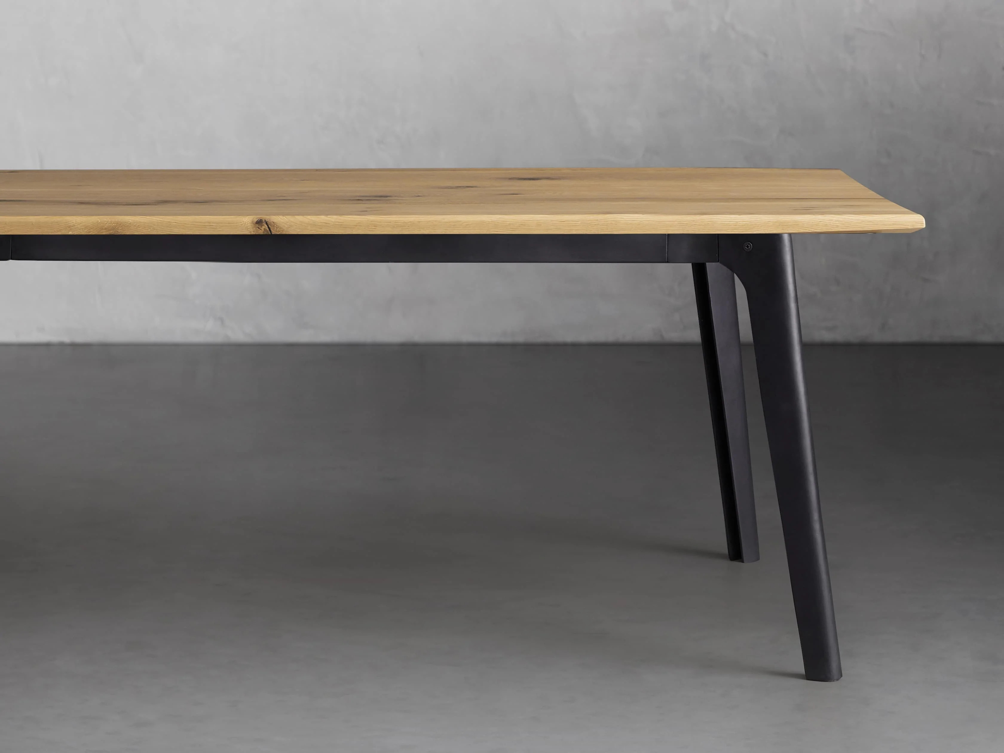 Jacob Dining Table with Cast Metal Base | Arhaus