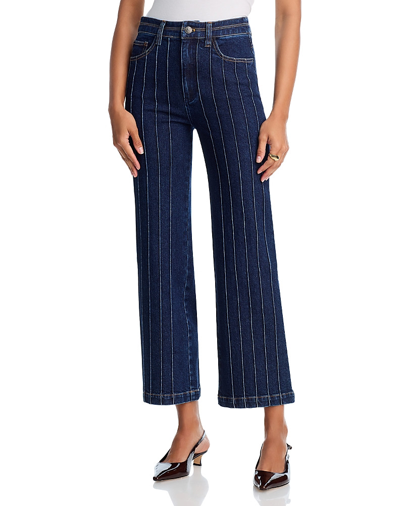 Cinq a Sept Denim Pintuck Camen High Rise Jeans in Fontaine | Bloomingdale's (US)