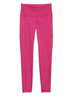 High-Waisted PowerSoft 7/8-Length Side-Pocket Leggings For Women | Old Navy (US)