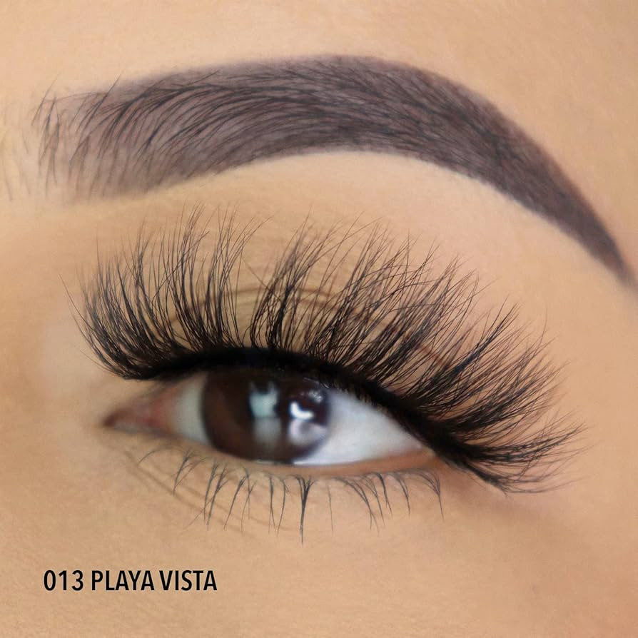 3D Effect Bionic Vegan Faux Mink Lashes (013, Playa Vista) | Amazon (US)