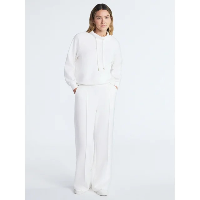 Scoop Women's and Women's Plus Scubaknit Seamed Pants, Sizes XS-4X | Walmart (US)