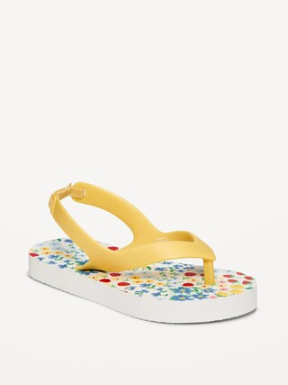 Flip-Flop Sandals for Toddler Girls (Partially Plant-Based) | Old Navy (US)