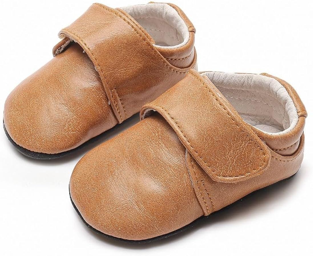 Jack & Lily: Infant, Baby & Toddler Boy Shoes - Soft Sole Shoes, First Walkers & Baby Dress Shoes... | Amazon (US)