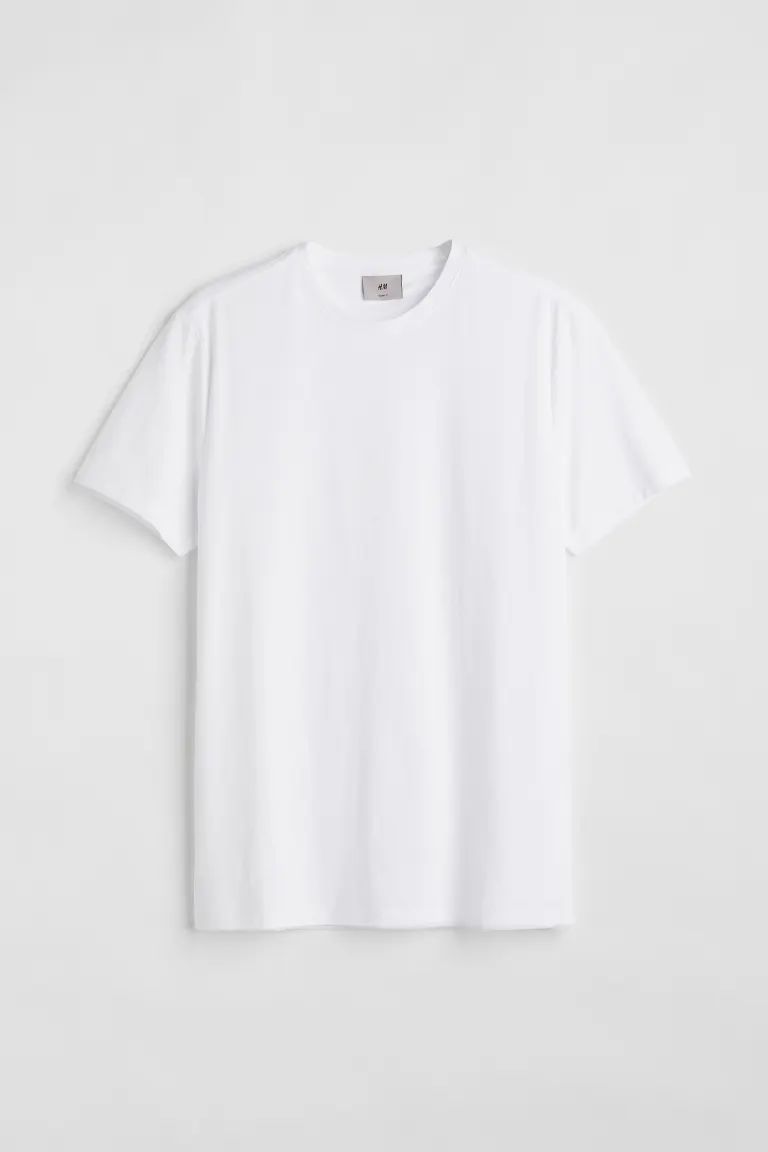 Slim Fit Pima Cotton T-shirt | H&M (US + CA)