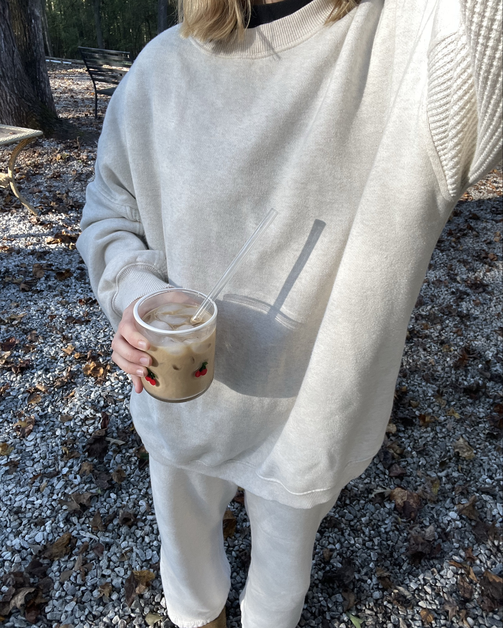 cozy fall morning matching set🍂☀️🤎🍒

#LTKActive #LTKFindsUnder100 #LTKSeasonal