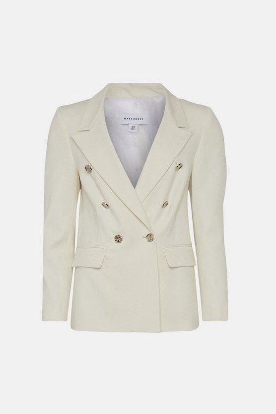 Premium Crepe Trophy Blazer | Warehouse UK & IE