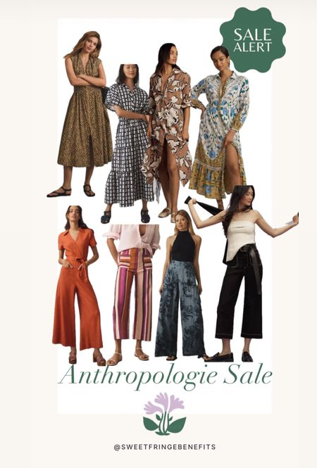 Anthropologie Sale! 20% off! The best time to snag your top selling dresses and pants! 

Colette pants Somerset dress Soren dress 

#LTKSaleAlert #LTKMidsize #LTKSummerSales