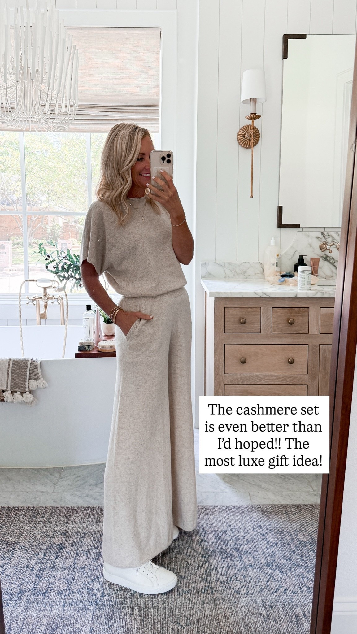 The most Lux gift to yourself… A chic cashmere set! ￼

#LTKOver40 #LTKSaleAlert