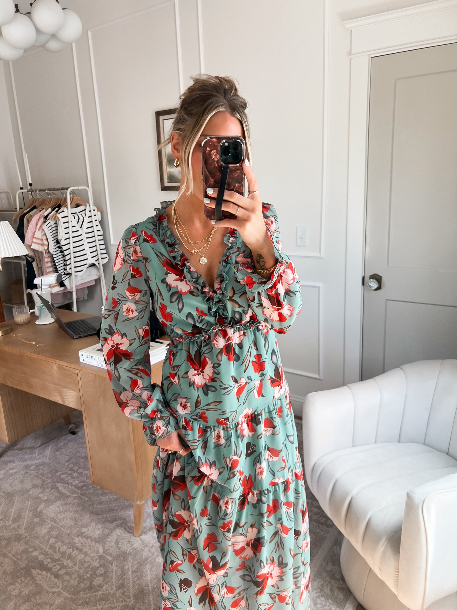 #walmartpartner @walmartfashion
Literally the perfect special occasion dress! Comes in so many color options & is flattering on all body types 🫶🏼 (wearing size small, could size up for a looser fit!) #walmartfashion

#LTKStyleTip #LTKFindsUnder50 #LTKWedding