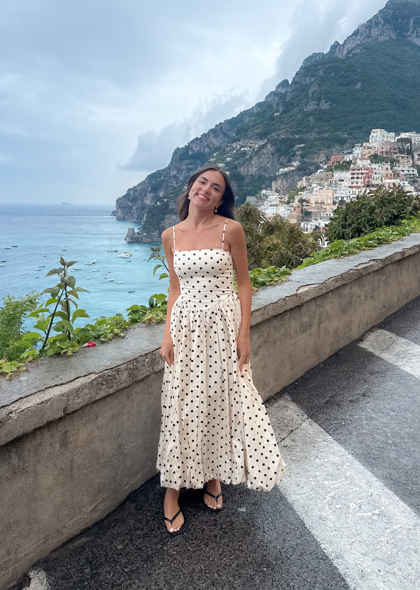 Polka Dot dress in Positano, Italy ❤️ wearing a size XS #abercrombie #traveloutfit

#LTKTravel #LTKSaleAlert #LTKStyleTip
