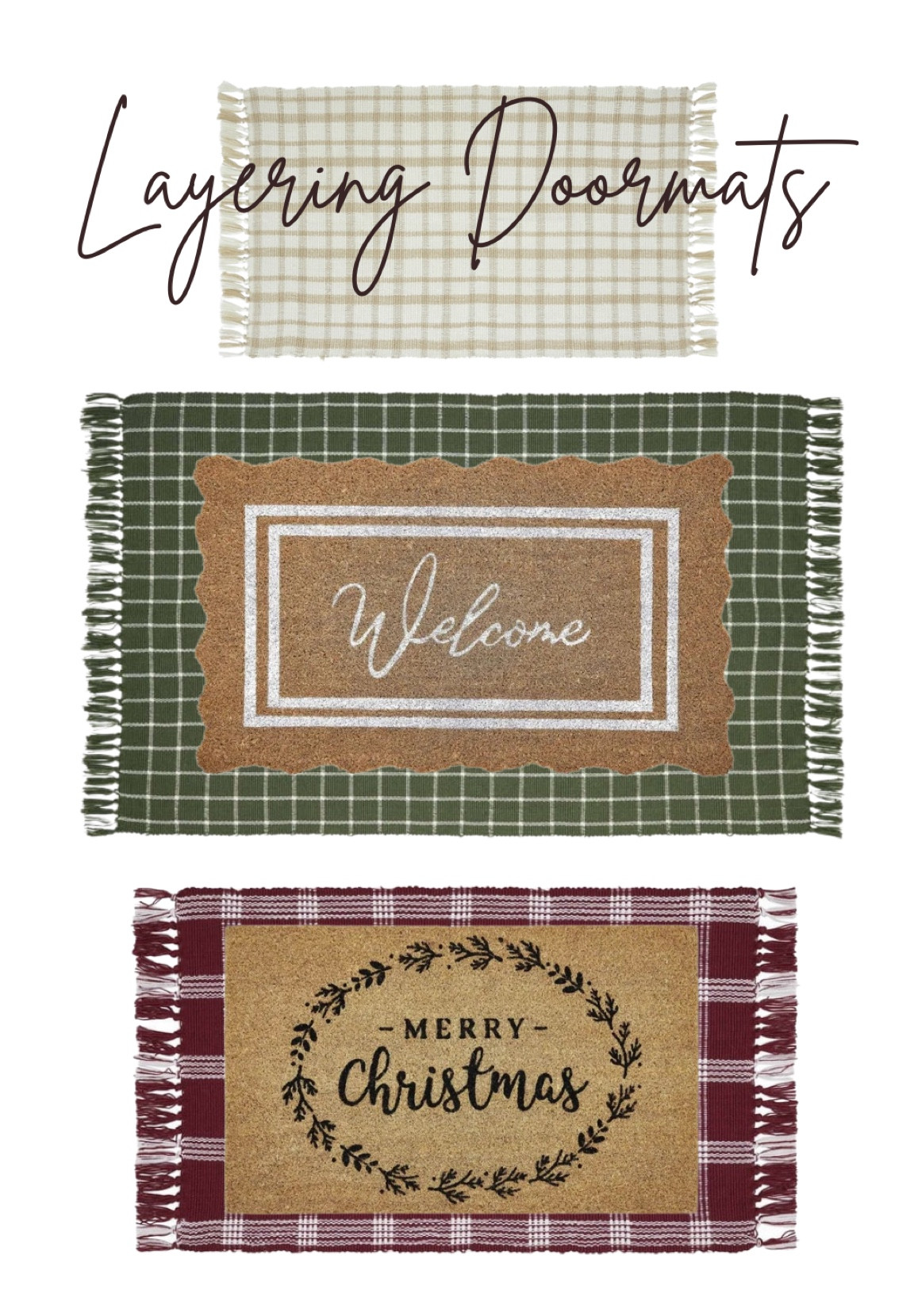 If your front doormats are like mine it’s definitely time for an upgrade!! 

#LTKHome #LTKHoliday #LTKSeasonal