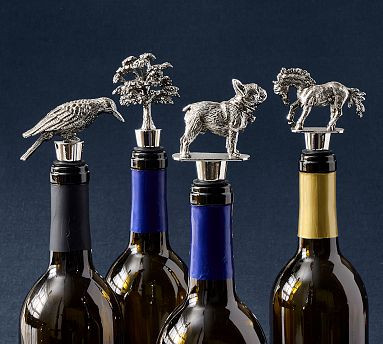 Brandon Maxwell Groveland Icon Wine Stoppers - Mixed Set of 4 | Pottery Barn (US)