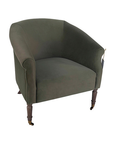 31.25x31 Carlsbad Club Chair With Castor Legs | TJ Maxx