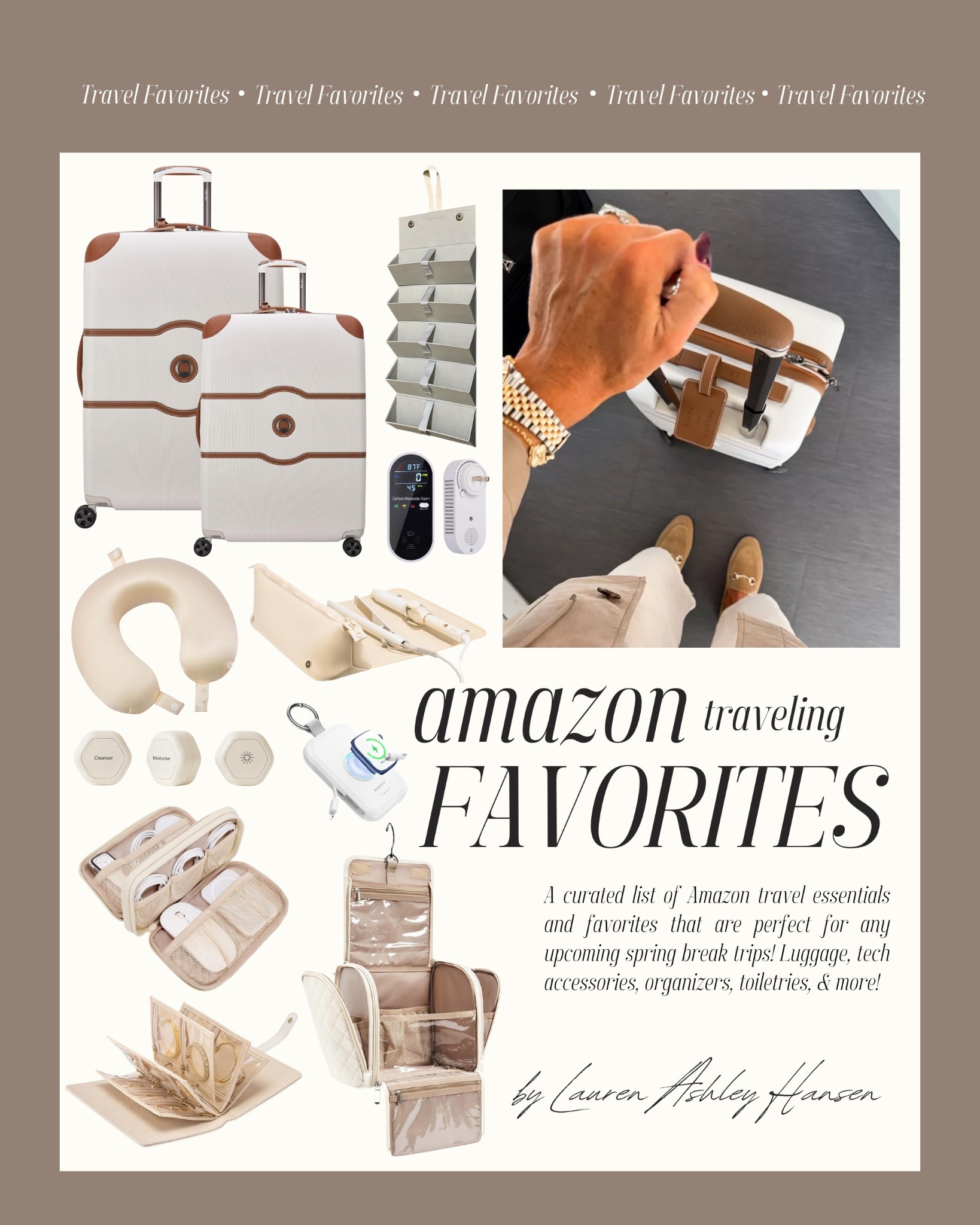A curated list of Amazon travel essentials and favorites that are perfect for any upcoming spring break trips! Luggage, tech accessories, organizers, toiletries, & more!

#LTKSaleAlert #LTKTravel