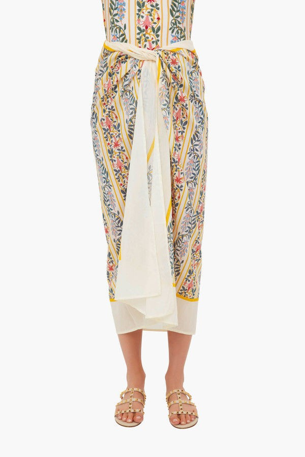 Lluvia Floral Lavanda Pareo | Tuckernuck (US)