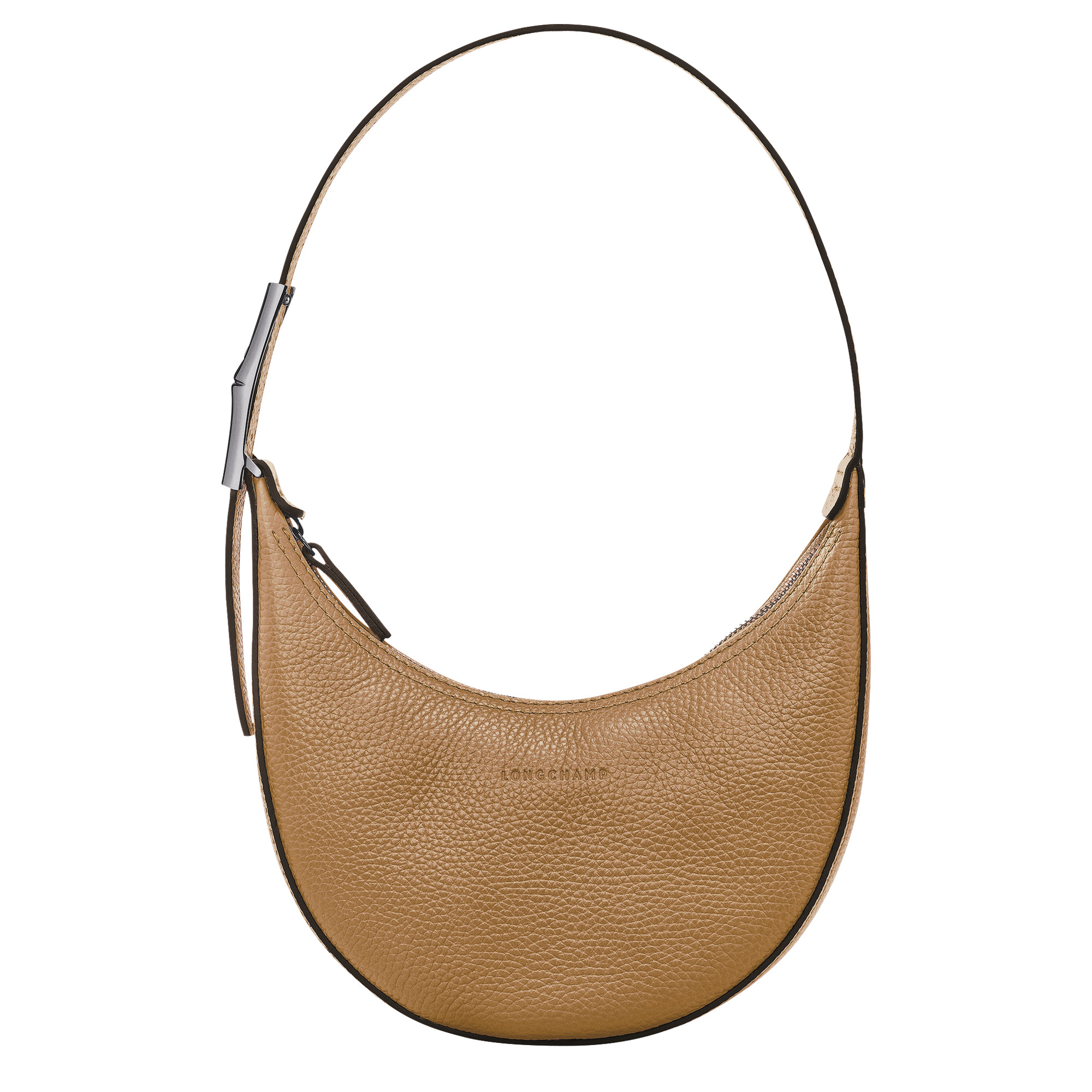 Le Roseau Essential S Hobo bag Fawn - Leather | Longchamp US | Longchamp