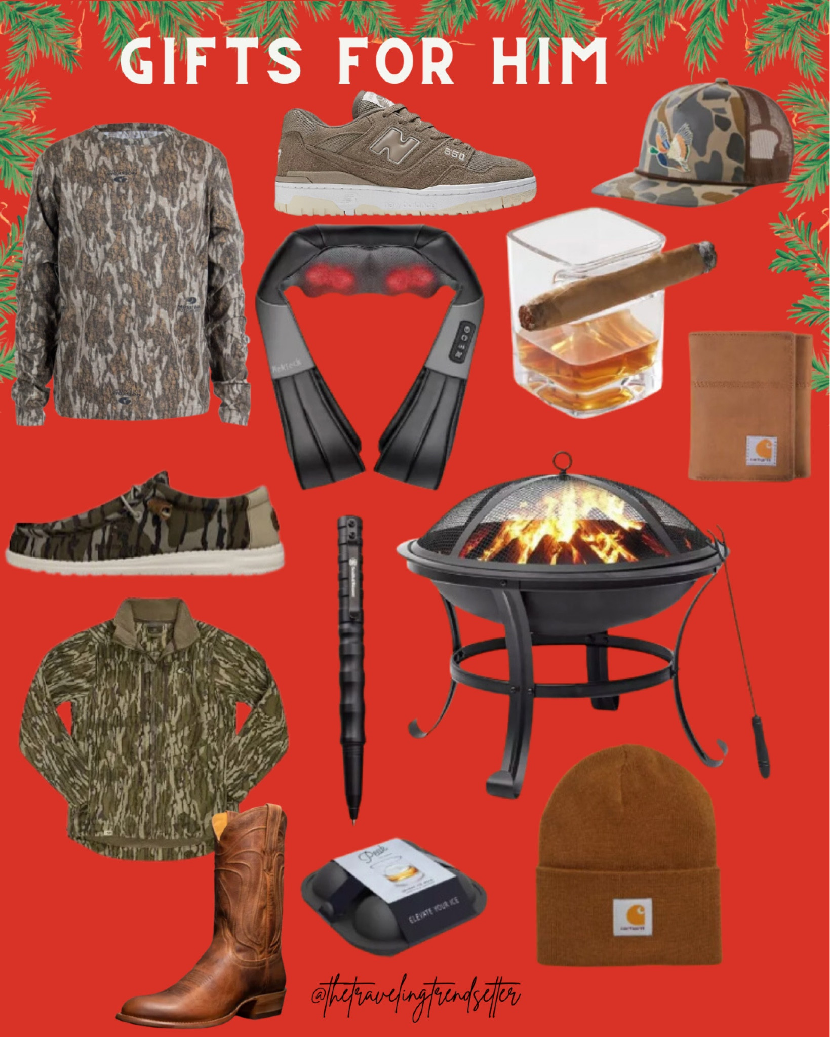 Gift guide for him, gifts for dad, gifts, her husband, gift for Brother, Carhartt, camo, Amazon, Walmart, cyber wheat, black, Friday, men’s fashion, target, fire, pit, cowboy boots, beanie, wallet, whiskey, hat, sneaker, long sleeve,


#LTKGiftGuide #LTKmens #LTKCyberWeek