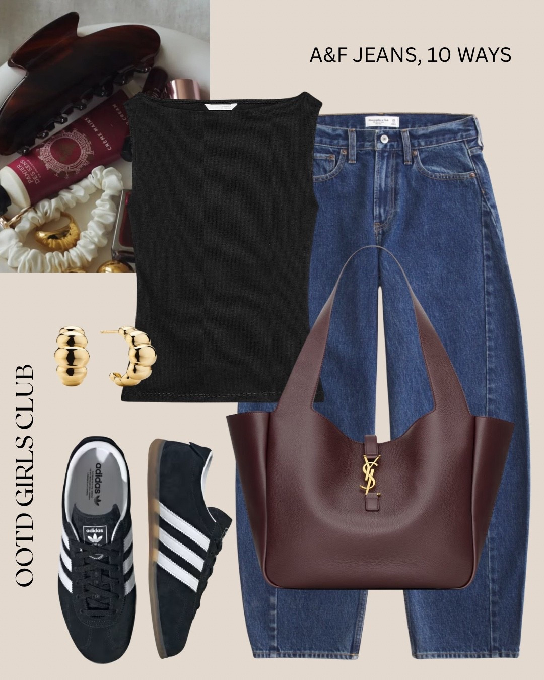 Styling the new Adidas with barrel leg Abercrombie jeans! 

#LTKstyletip #LTKautumn #LTKshoes