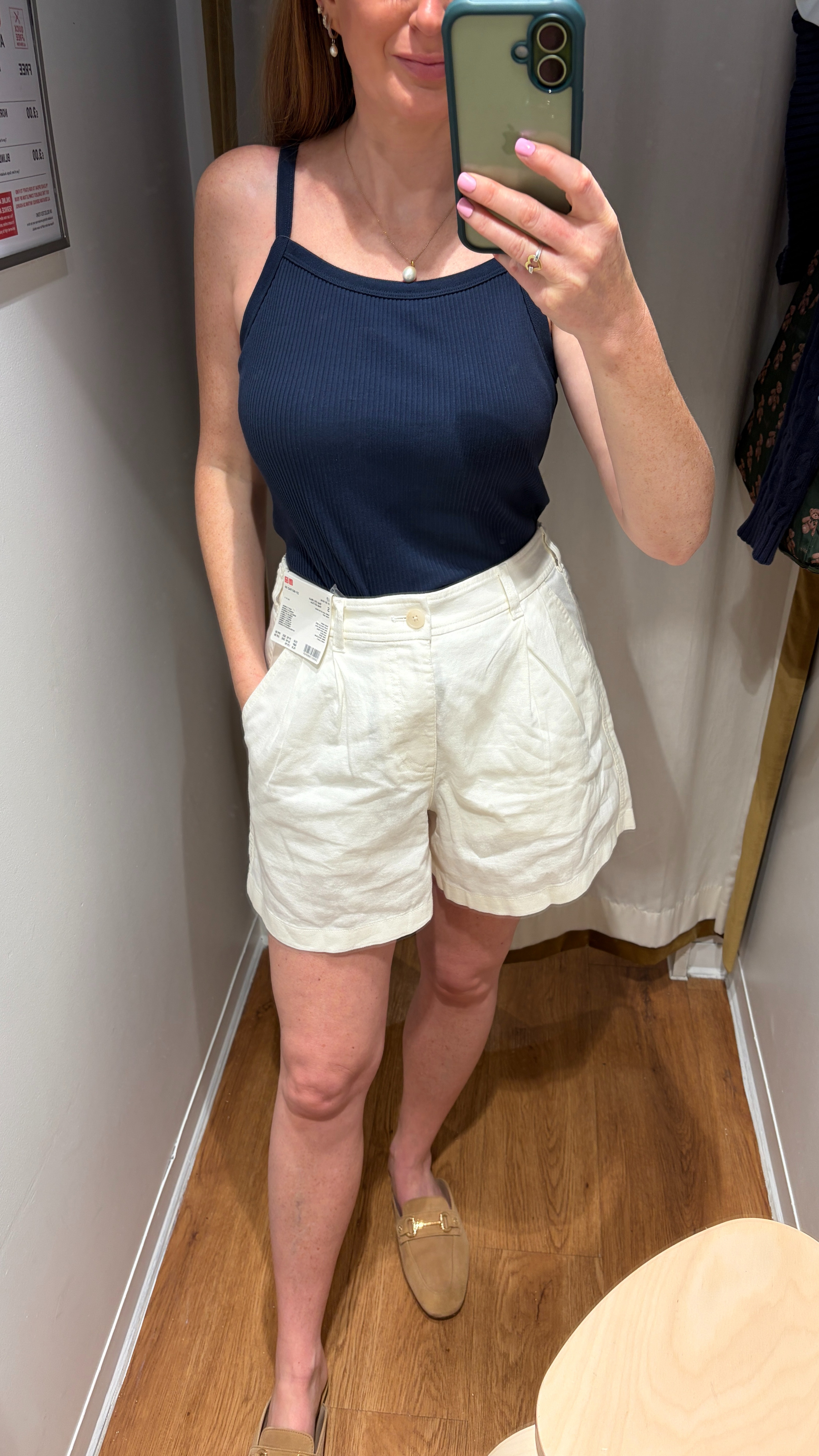 he easiest summer outfit formula: a great tank + linen shorts. 💙🤍

UNIQLO continues to be one of my favorite places for affordable wardrobe staples that look and feel so much more expensive than they are.

Wearing a Medium in the Square Neck Camisole Bra Top and a Small in the linen blend shorts. 

 #LTKuk #LTKsummer #LTKtravel