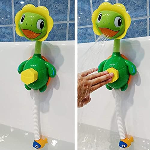 Little Bado Turtle Baby Bath Toys Spray Bathing Tub Fountain Toys for Kid Hand Shower Floating Batht | Amazon (US)