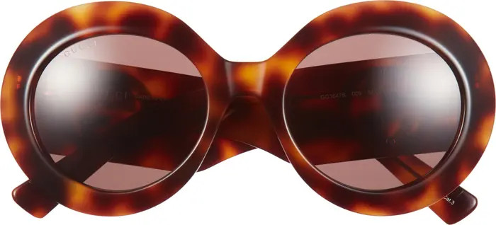 Gucci 54mm Round Sunglasses | Nordstromrack | Nordstrom Rack
