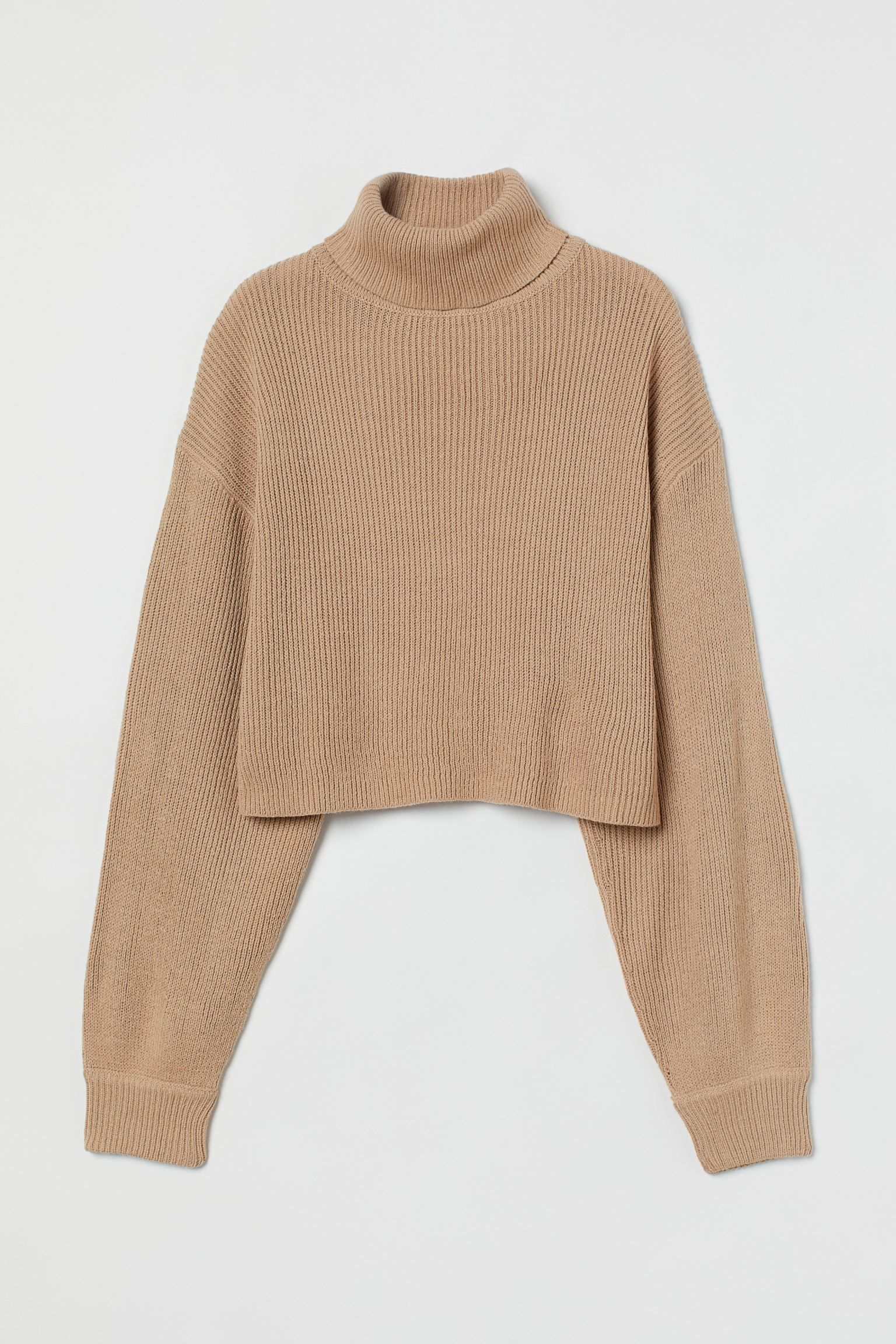 Cropped polo-neck jumper | H&M (UK, MY, IN, SG, PH, TW, HK)