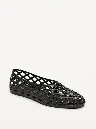 Jelly Lattice Ballet Flats | Old Navy (CA)