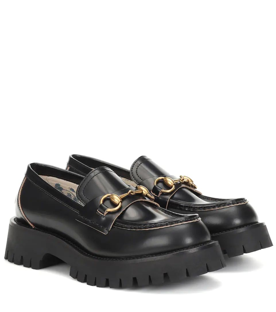 Horsebit leather loafers | Mytheresa (DACH)