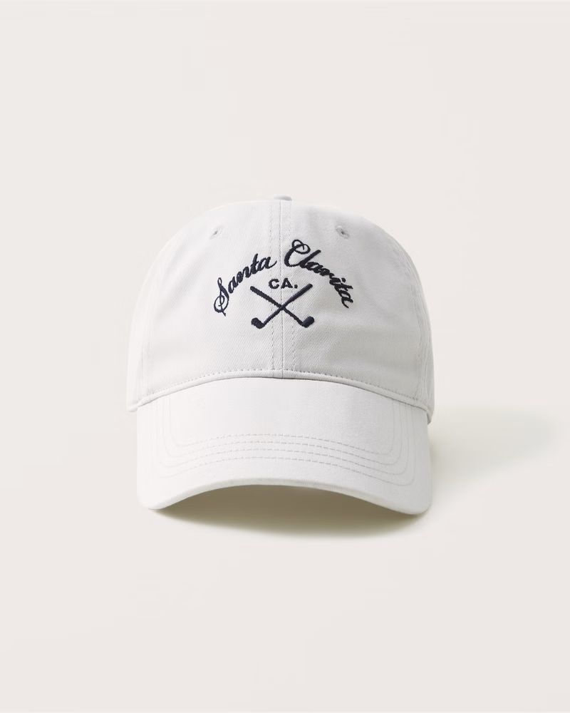 Women's 90s Prep Baseball Hat | Women's Accessories | Abercrombie.com | Abercrombie & Fitch (US)