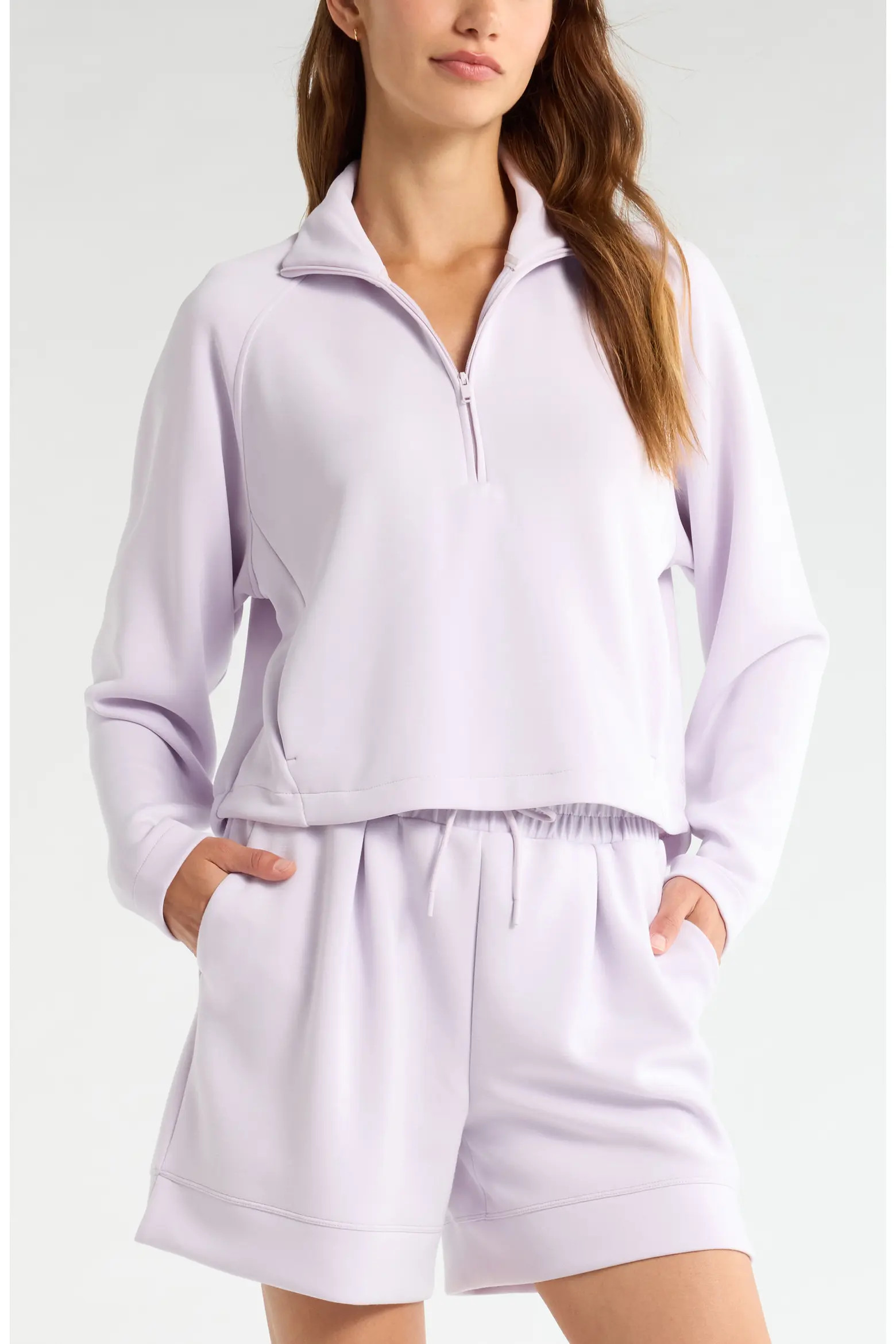 Soft Luxe Half Zip Sweatshirt (Women) | Nordstrom | Nordstrom