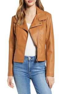 Click for more info about Faux Leather Moto Jacket