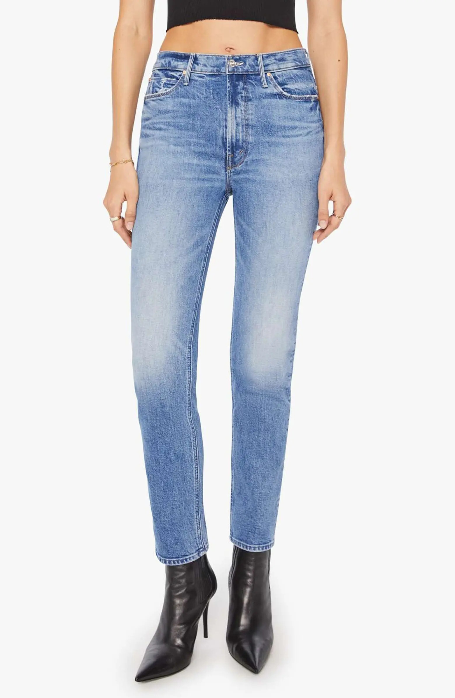 The Dazzler Flood Straight Leg Jeans | Nordstrom