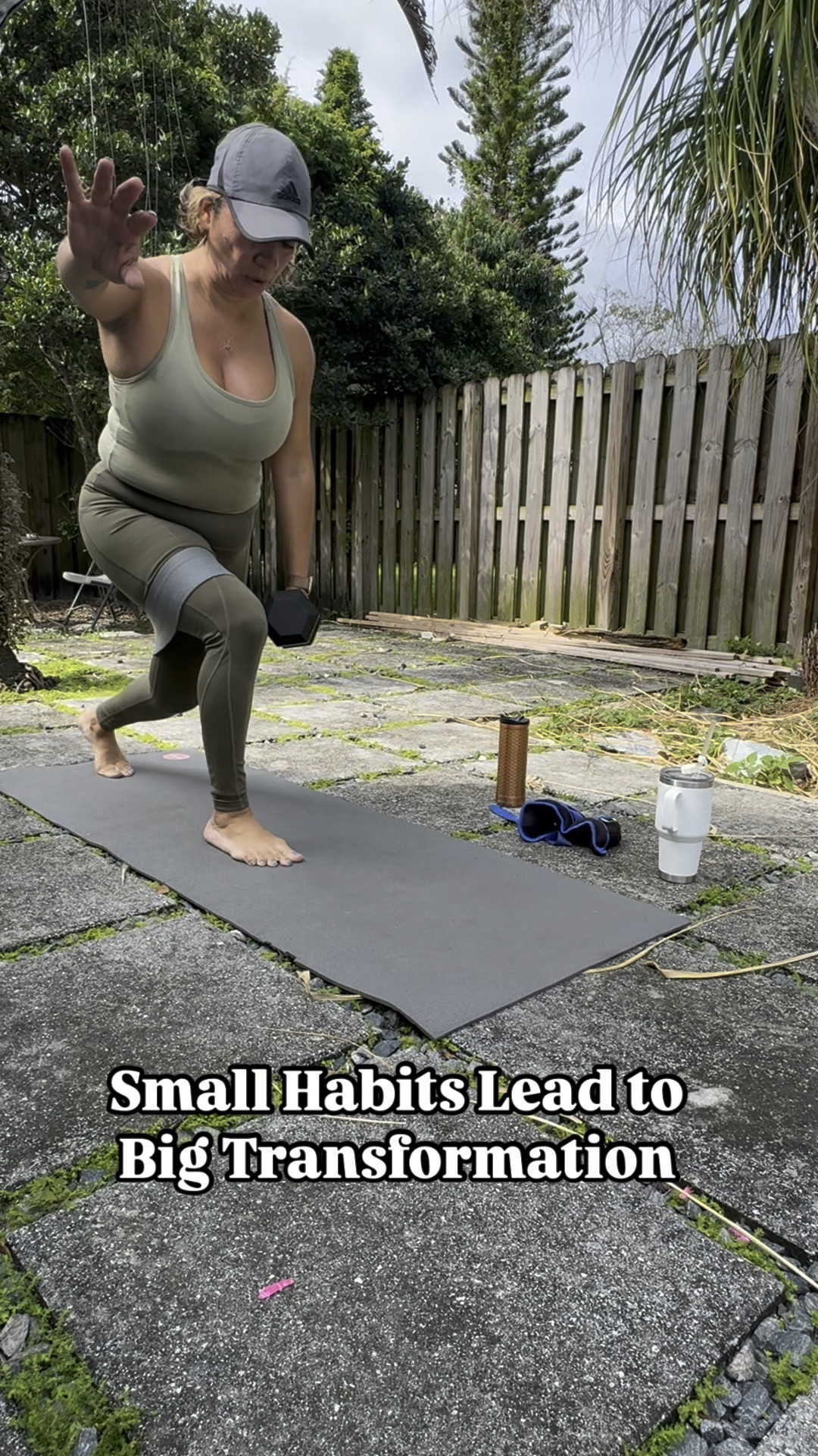 Small habits lead to big transformations. What are YOU working on today?

#TransformationTuesday #SelfLoveJourney #WomenOver40 #womenempowerment

#LTKFitness #LTKOver40 #LTKActive