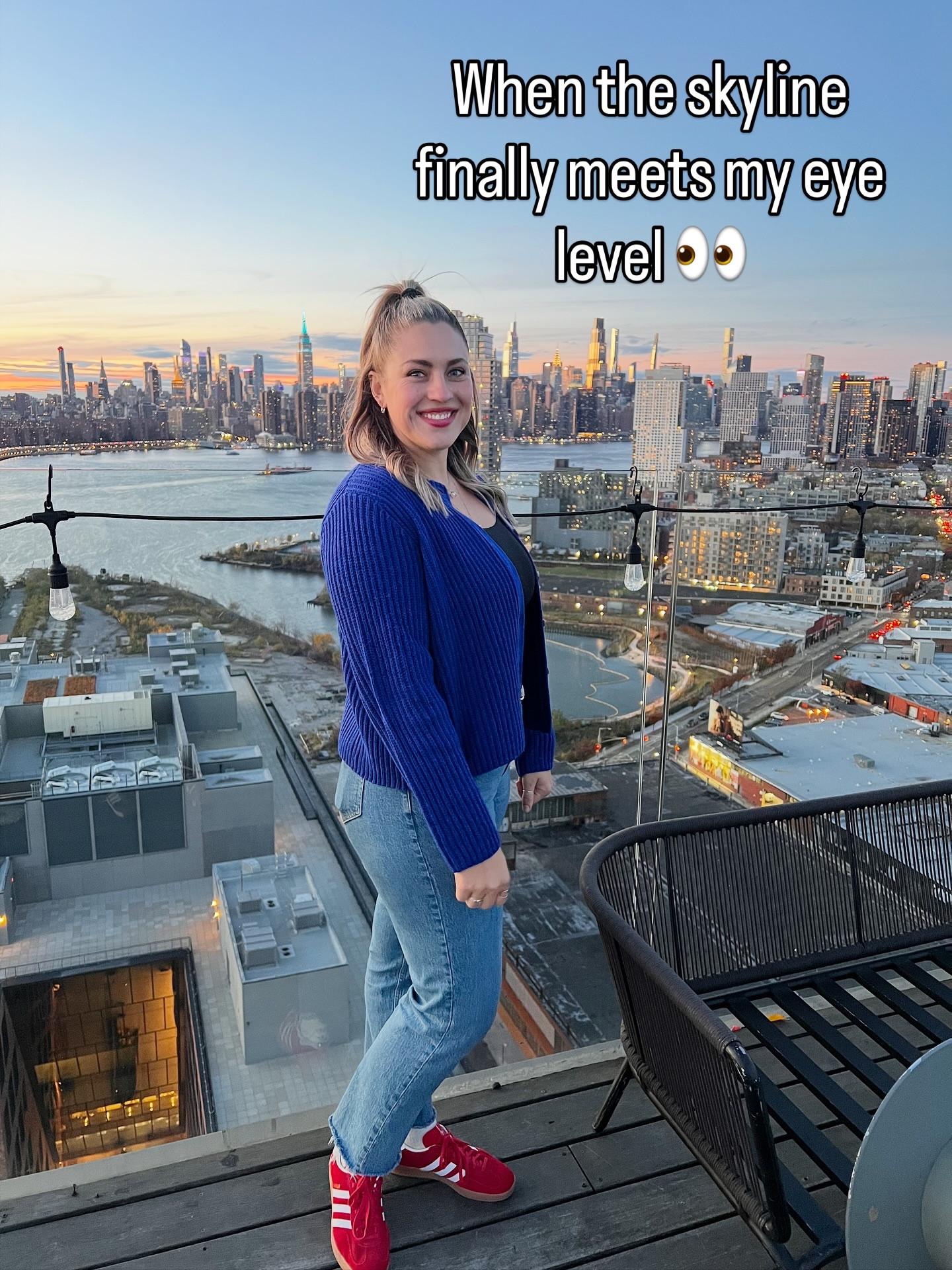 When the skyline finally meets my eye level 👀 Royal blue cardigan, long strides, and longer legs — just blending in with the skyscrapers.

Tag your tall bestie who’s always “accidentally blocking the view.” 🗽💙 PS what do people actually expect us talls to do at concerts when they say they can’t see? Sorry for existing 🤷🏼‍♀️

#fashion #style #ootd #fashionblogger #instafashion #fashiongram #styleinspo #streetstyle #nycfashion #tallfashion #tallgirlstyle #tallgirlsrock #royalblue #cardiganstyle #citystyle #lookbook #whatiwore #instastyleblogger #fashiondiaries #outfitinspo