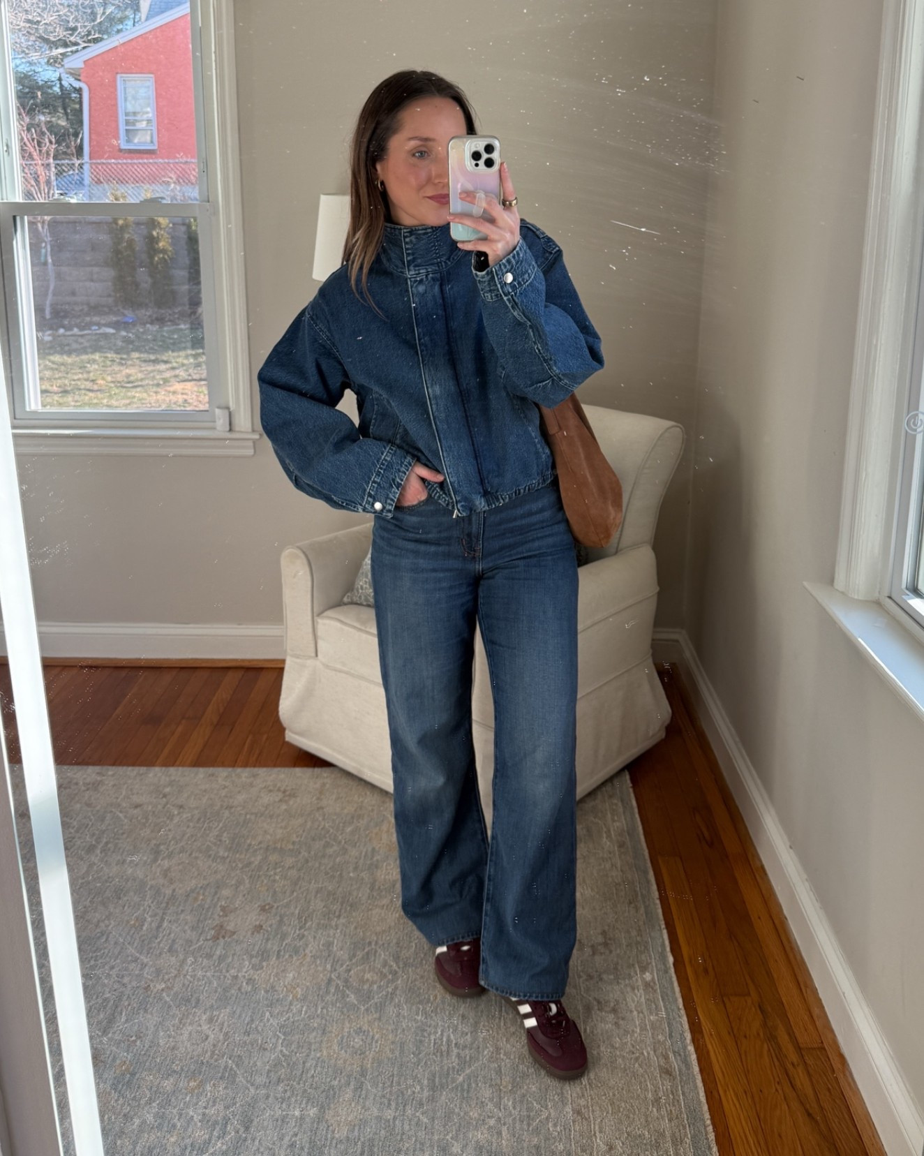 This Madewell denim field jacket was my most worn jacket of spring. It’s on sale for 20% with code LTK20. I sized up to a medium.