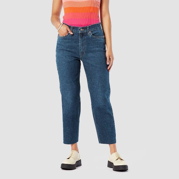 DENIZEN® from Levi's® Women's Ultra-High Rise Straight Cropped Jeans - Venice Beach Breeze 1 | Target