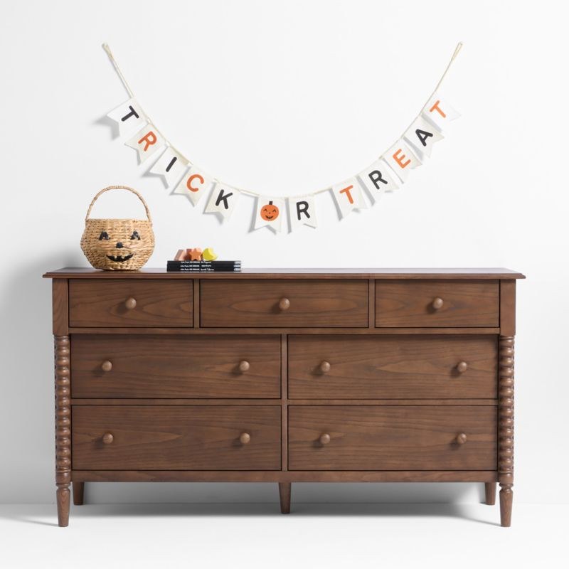 Trick or Treat Kids Halloween Garland by Joan Anderson | Crate & Kids | Crate & Barrel