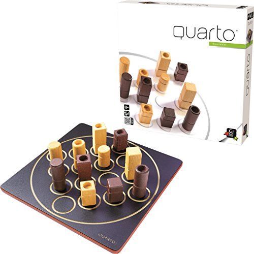 Quarto | Strategy Game for Adults and Families | Ages 8+ | 2 Players | 15 Minutes | Amazon (US)