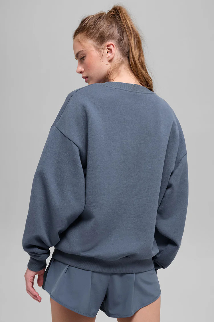 Accolade Crew Neck Pullover - Bluestone | Alo Yoga (US)