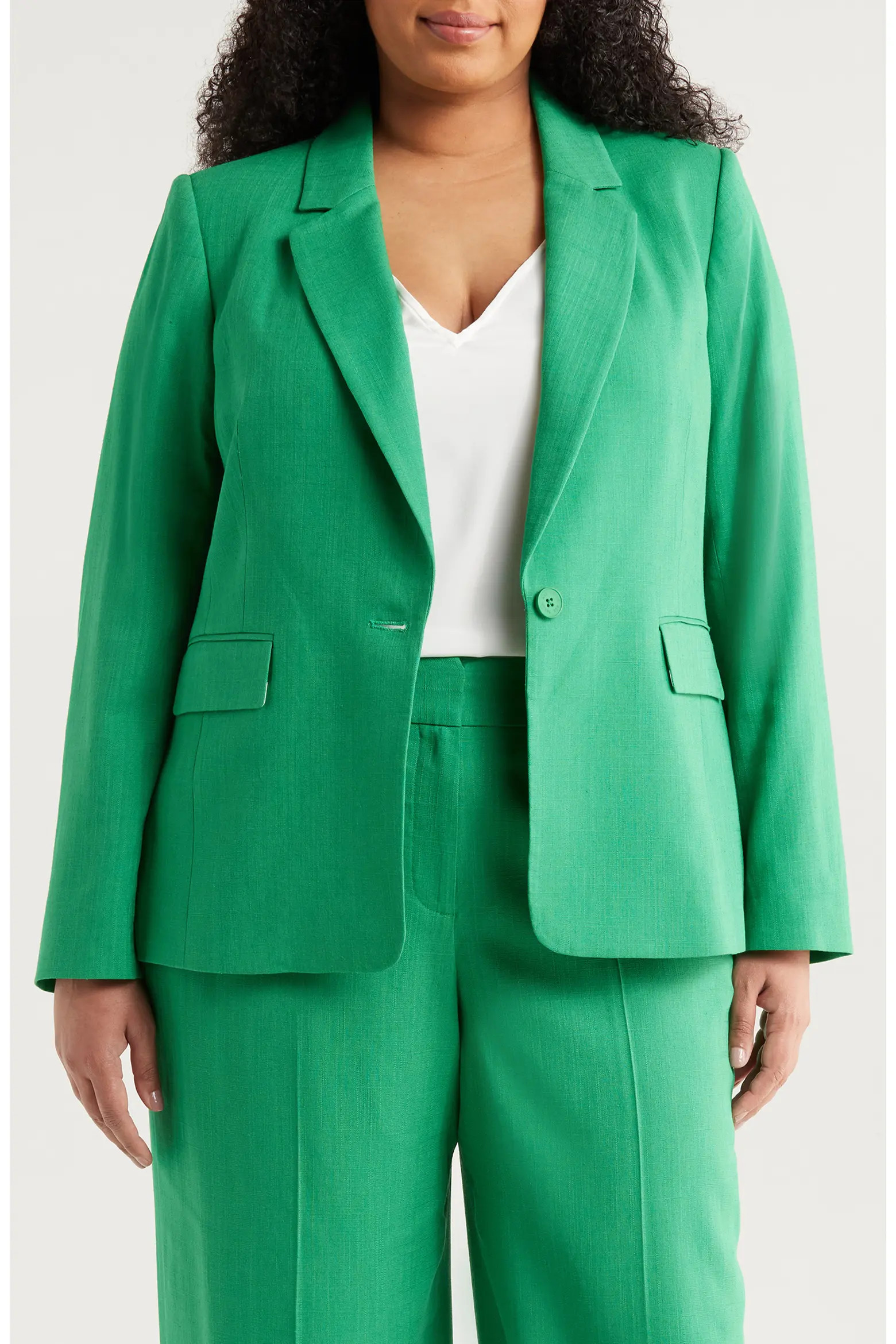 Tahari ASL One-Button Blazer (Women) | Nordstrom | Nordstrom