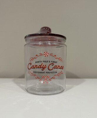 Target Bullseye Playground Peppermint Glass Canister Candy Cookie Jar NEW 2024  | eBay | eBay US