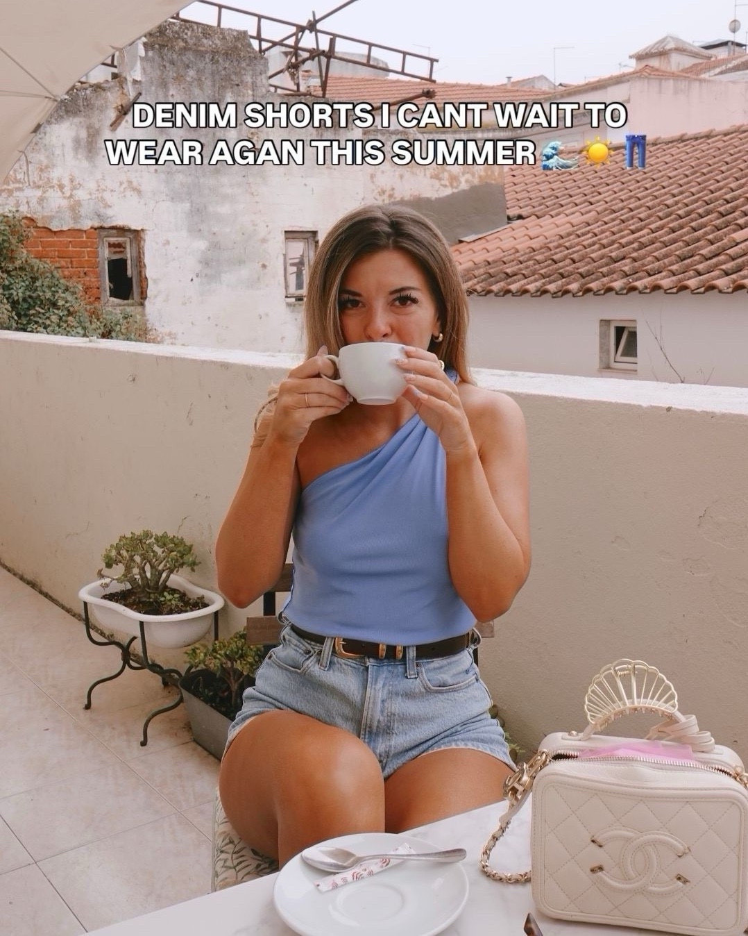 abercrombie denim shorts i can’t wait to wear again that i’ve had on repeat 

i did size 26 in shorts 
small in tops

denim shorts 
everyday outfits
casual 
brunch 
lunch outfit 
summer outfit 

#LTKDenim #LTKcasual

#LTKootd