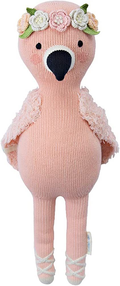 cuddle + kind Penelope The Flamingo Little 13" Hand-Knit Doll – 1 Doll = 10 Meals, Fair Trade, ... | Amazon (US)