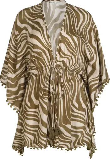 Audrey Short Drawstring Caftan Cover-Up | Nordstrom