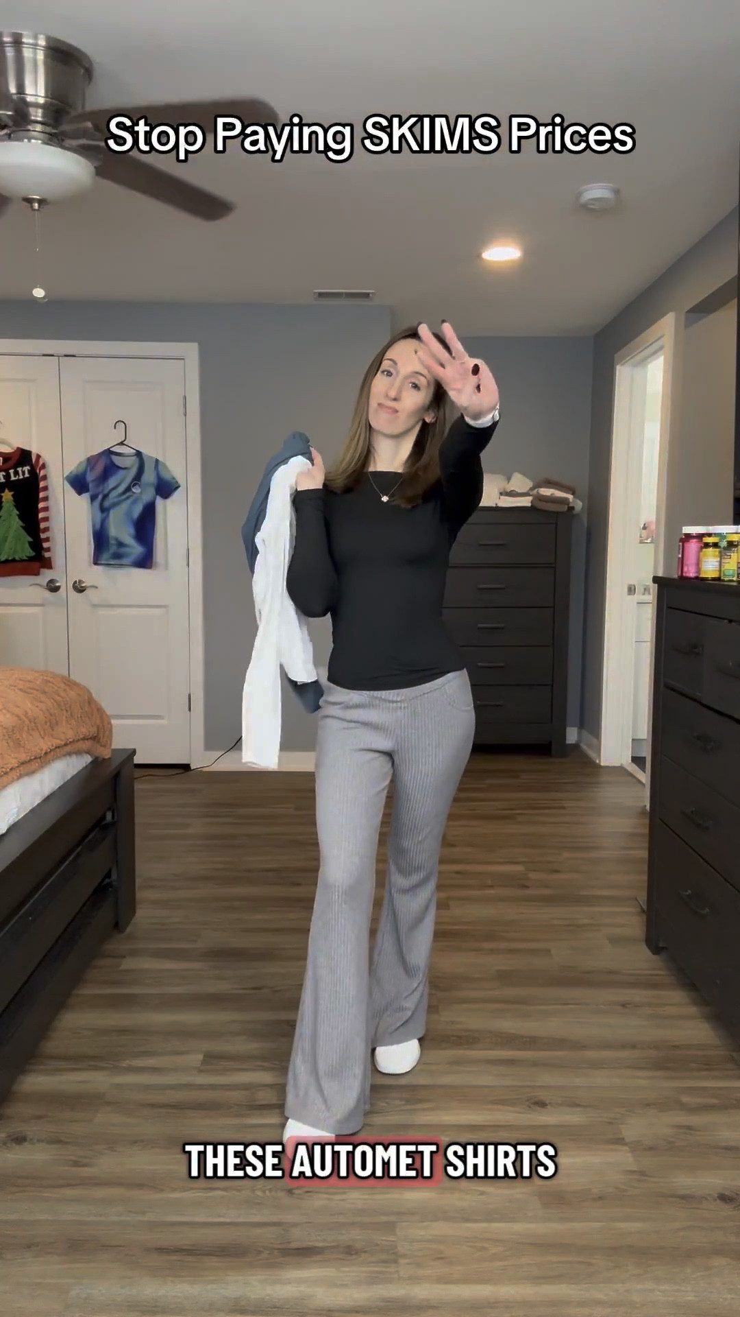 AUTOMET 3 Pack Buttery Soft Long Sleeve, Slim Fit Tops | Elevated Basics Collection | SKIMS Dupes!

These AUTOMET crew neck long sleeve tops are the kind of everyday essentials that make your whole wardrobe work better.

Same buttery soft, super stretchy fabric as the viral version — but in a classic crew neck (round neck) that’s easy to style with anything.

If you want that fitted, flattering look without feeling squeezed or uncomfortable, these are it. They hug your body smoothly, don’t feel stiff, and aren’t see-through.

And the best part — the sleeves are actually long enough. No riding up, no awkward wrist gaps, just a clean, put-together fit.

Perfect for:
• simple outfits that still look styled
• layering under flannels, hoodies & jackets
• spring outfits + cool mornings / nights
• fall & winter basics
• casual everyday wear
• running errands / mom life
• minimal / clean girl aesthetic
• comfy travel outfits

Comes in a 3 pack, so you always have a go-to top ready without overthinking your outfit.

The perfect AUTOMET SKIMS dupe if you want soft, flattering basics you’ll actually wear on repeat.

↓ Everything is linked!

#LTKPetite #LTKTravel #LTKActive