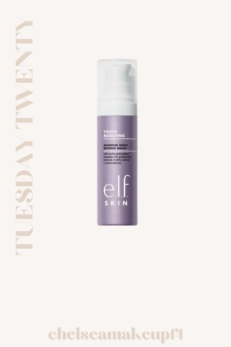 ELF Cosmetics Retinol // Skincare // Drugstore Skincare 

#LTKFind #LTKbeauty