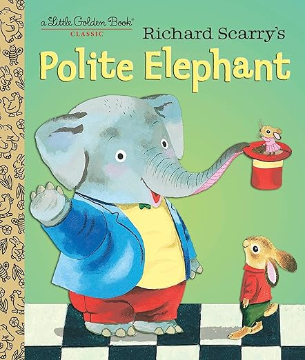 Richard Scarry's Polite Elephant (Little Golden Book) | Amazon (US)